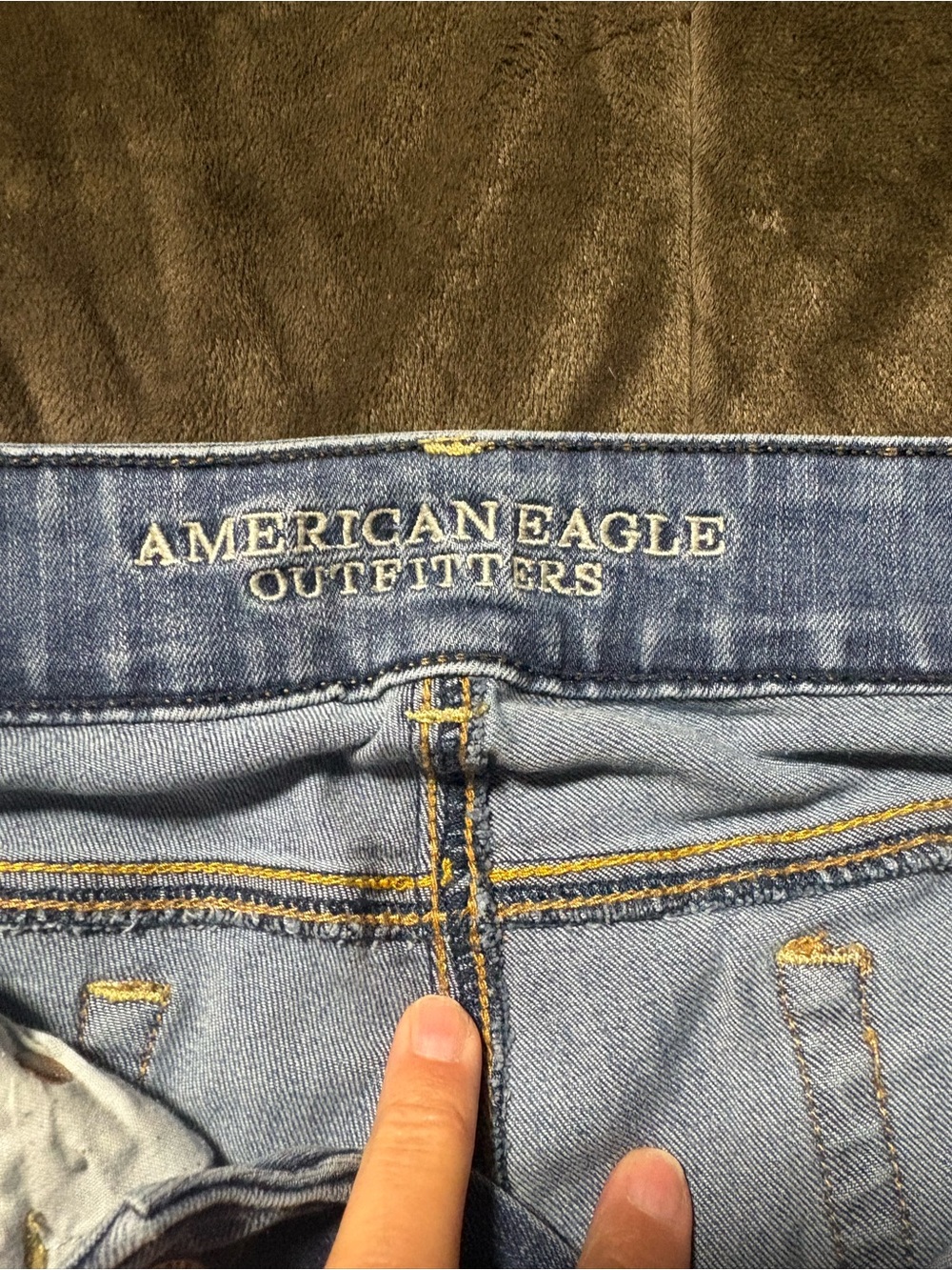 American Eagle classic looking boot cut jean